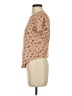 Gaze Floral Tan Short Sleeve T-Shirt Size XS - photo 5