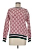 Unbranded 100% Acrylic Argyle Pink Pullover Sweater Size M - photo 1
