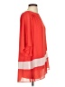 Colleen Lopez 100% Polyester Red 3/4 Sleeve Blouse Size XS - photo 4
