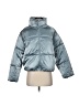Old Navy 100% Nylon Metallic Silver Snow Jacket Size S - photo 1