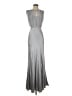 Ghost London 100% Viscose Gray Cocktail Dress Size S - photo 1