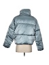 Old Navy 100% Nylon Metallic Silver Snow Jacket Size S - photo 2
