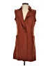Solitaire 100% Polyester Brown Sleeveless Top Size S - photo 1