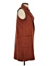 Solitaire 100% Polyester Brown Sleeveless Top Size S - photo 4