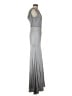 Ghost London 100% Viscose Gray Cocktail Dress Size S - photo 4