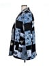 Kensington Square 100% Polyester Print Blue Blazer Size 1X - photo 5