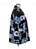Kensington Square 100% Polyester Print Blue Blazer Size 1X - photo 4