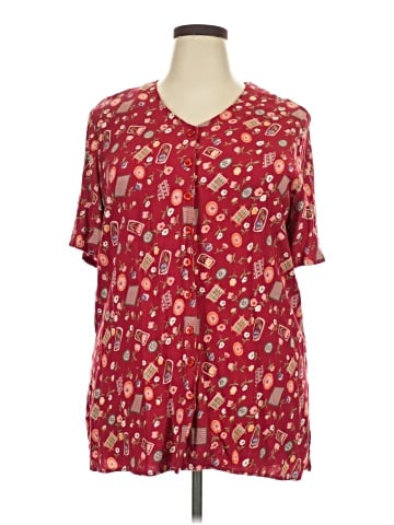 Bobbie Brooks Short Sleeve Blouse (view 1)