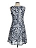 Perceptions Paisley Blue Cocktail Dress Size M (petite) - photo 2