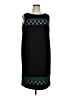 Maya Brooke Argyle Black Casual Dress Size 16 - photo 1