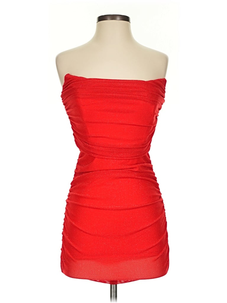 Pre-owned Michael Costello X Revolve Cocktail Dress In Ivory