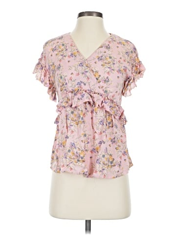 Jessica Simpson Short Sleeve Blouse (view 1)