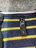 Foil Color Block Blue Pullover Sweater Size S - photo 7