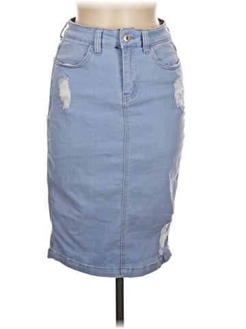 Ivana Denim Skirt (view 1)