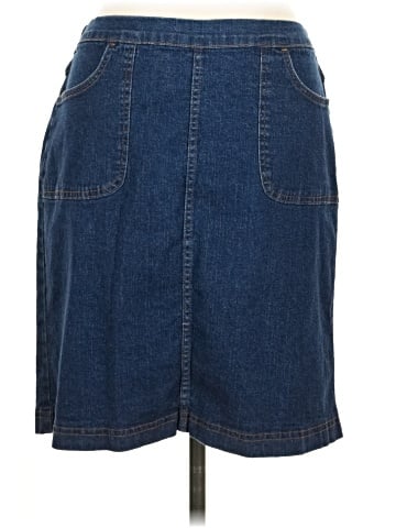 Croft & Barrow Denim Skirt (view 1)