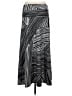 Sunny Leigh Stripes Silver Casual Skirt Size M - photo 2