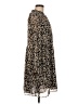 MNG Print Black Casual Dress Size 8 - photo 4