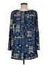 West Loop Blue Long Sleeve Blouse Size M - photo 2