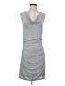 Three Dots Solid Gray Casual Dress Size S - photo 1