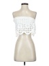 Shein 100% Polyester White Sleeveless Top Size XS - photo 1