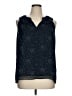 CAbi 100% Polyester Black Sleeveless Blouse Size XL - photo 1