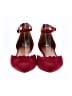 J.Crew 100% Leather Red Flats Size 8 - photo 2