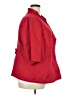 Susan Graver 100% Polyester Red Blazer Size 2X - photo 4