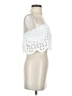 Shein 100% Polyester White Sleeveless Top Size XS - photo 4