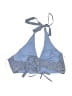 Le Lis 100% Polyester Polka Dots Blue Swimsuit Top Size S - photo 2