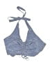 Le Lis 100% Polyester Polka Dots Blue Swimsuit Top Size S - photo 1