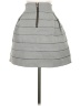 A'gaci Stripes Gray Formal Skirt Size S - photo 2