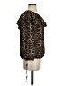 MICHAEL Michael Kors 100% Polyester Brown 3/4 Sleeve Blouse Size S - photo 4