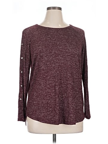 Pink Clover Long Sleeve Top (view 1)