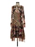 Johnny Was Paisley Brown Cocktail Dress Size S - photo 1