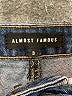 Almost Famous Stars Blue Denim Shorts Size 3 - photo 3