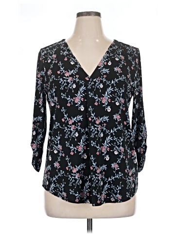 41Hawthorn 3/4 Sleeve Blouse (view 1)