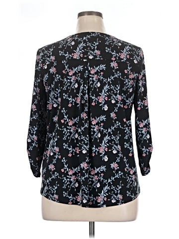 41Hawthorn 3/4 Sleeve Blouse (view 2)