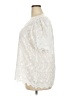Kindred 100% Cotton Ivory White Short Sleeve Blouse Size 3X - photo 5