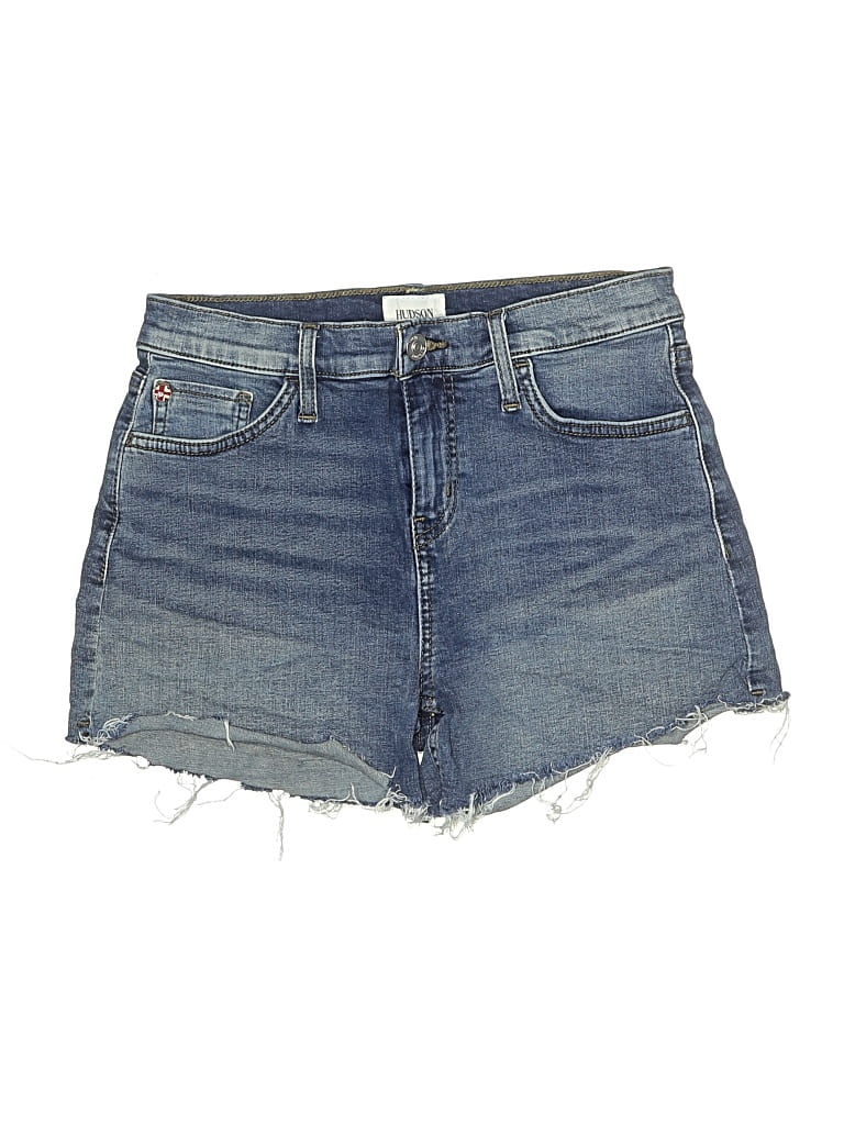 Pre-owned Hudson Denim Shorts In Blue