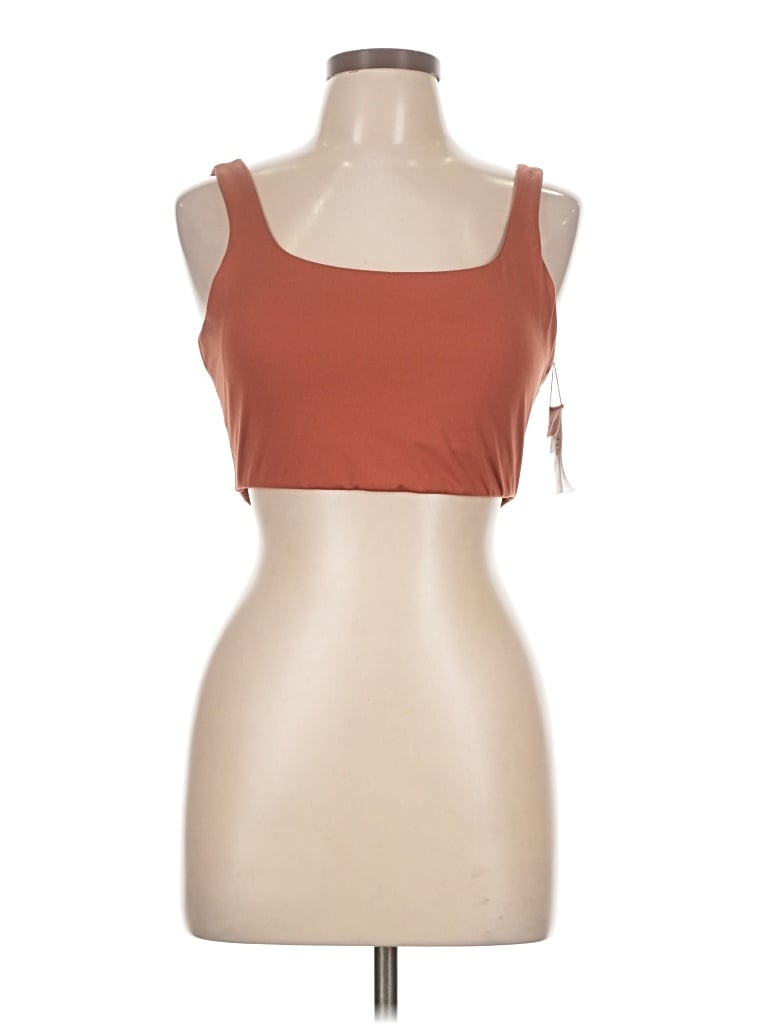 Pre-owned Mwl By Madewell Sports Bra In Brown