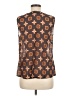 CAbi Brown Sleeveless Blouse Size M - photo 2