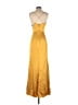 Dessy Collection 100% Polyester Gold Cocktail Dress Size 0R - photo 2