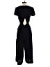 J.Crew 100% Polyester Solid Black Jumpsuit Size 0 - photo 2