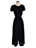 J.Crew 100% Polyester Solid Black Jumpsuit Size 0 - photo 1