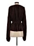 Atlein Collective 100% Polyester Brown Long Sleeve Blouse Size S - photo 2