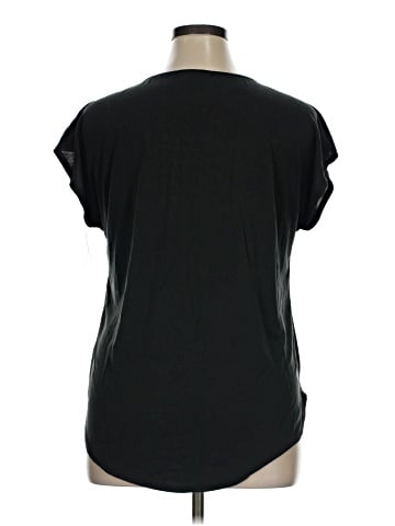 Green Envelope Short Sleeve Top (view 2)