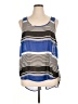 Torrid 100% Polyester Blue Sleeveless Blouse Size 1X Plus (1) - photo 1