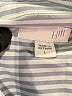 J.Jill Stripes Gray Long Sleeve Button-Down Shirt Size L - photo 7