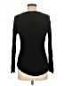 Pink Rose Black Long Sleeve Henley Size M - photo 2