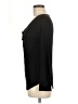 Pink Rose Black Long Sleeve Henley Size M - photo 5